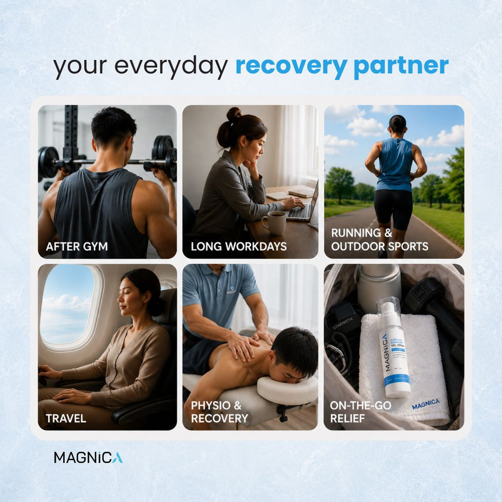 MAGNICA Cooling Comfort Gel Cream
