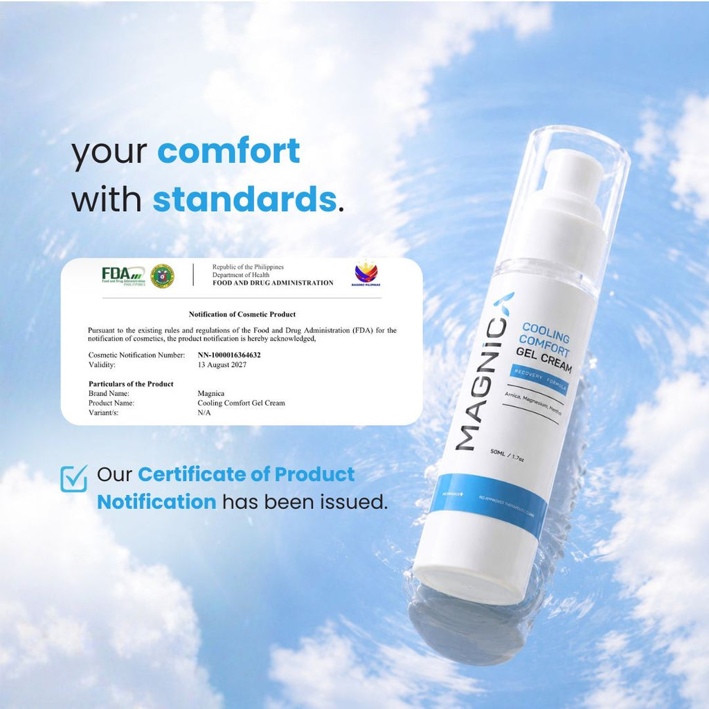 MAGNICA Cooling Comfort Gel Cream