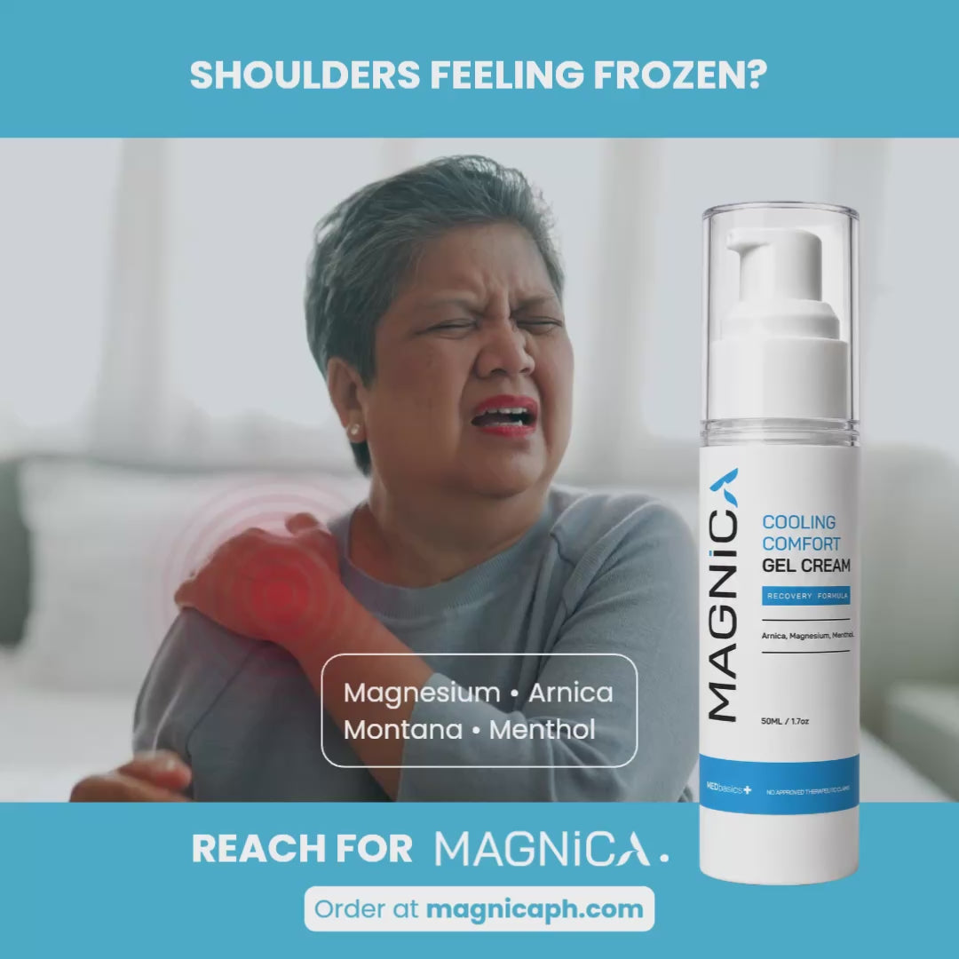 MAGNICA Duo - 2 Bottles, Cooling Comfort Gel Cream, Recovery Formula